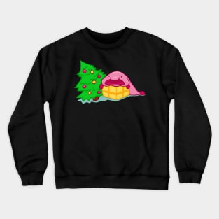 Blobfish christmas gift Crewneck Sweatshirt